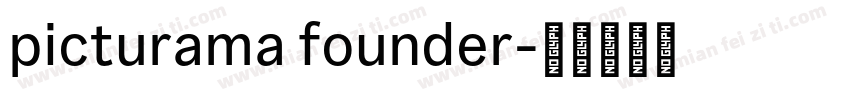 picturama founder字体转换